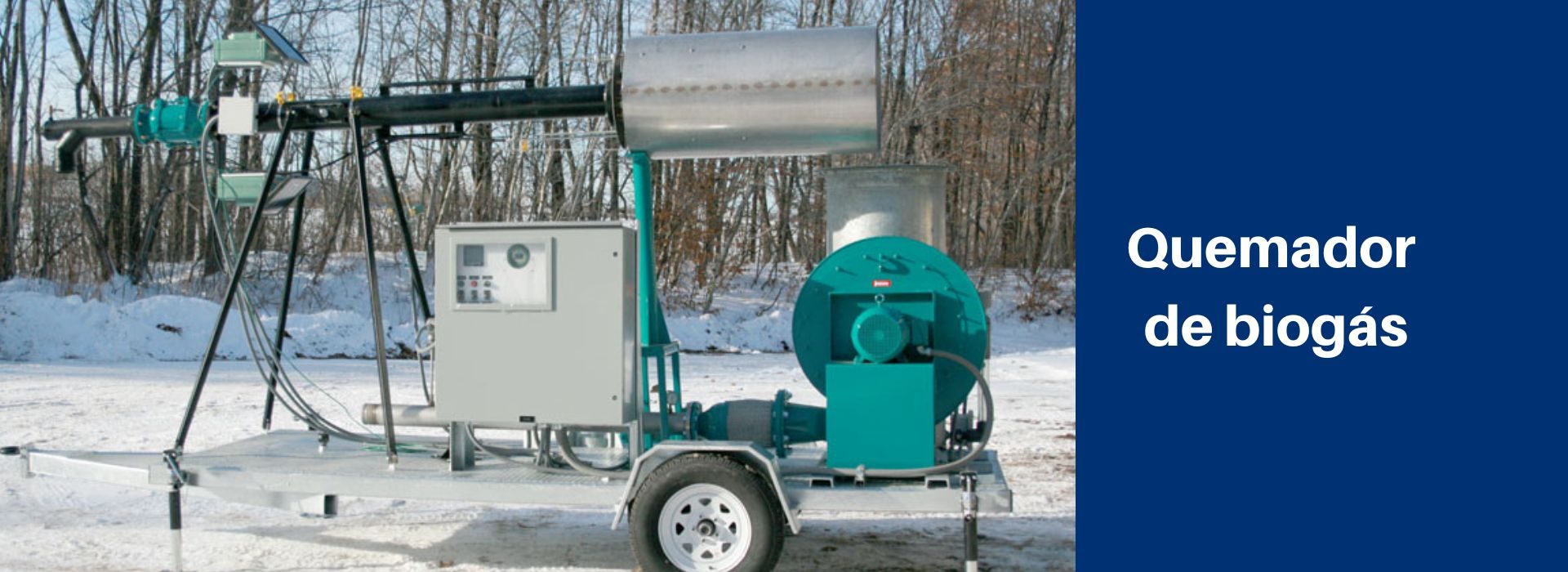 Quemador de biogás